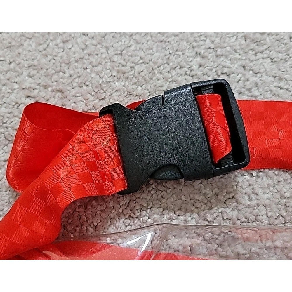 New York Red‎ Bulls Clear Fanny Pack One Size Adjustable MLS Soccer - Picture 2 of 3